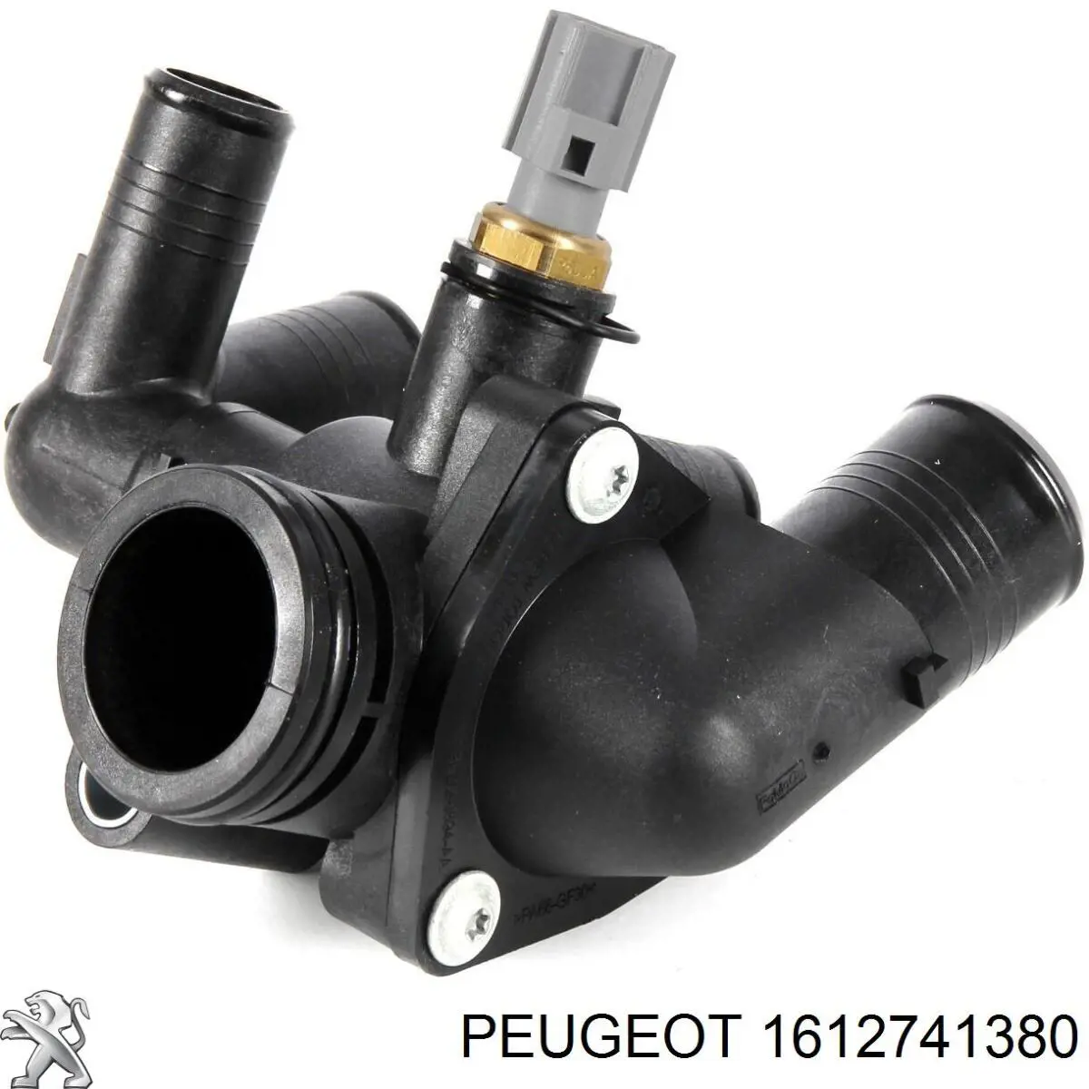 Przewód hydraulicznego układu wspomagania wysokiego ciśnienia, od pompy do maglownicy (mechanizmu) 1612741380 Peugeot/Citroen