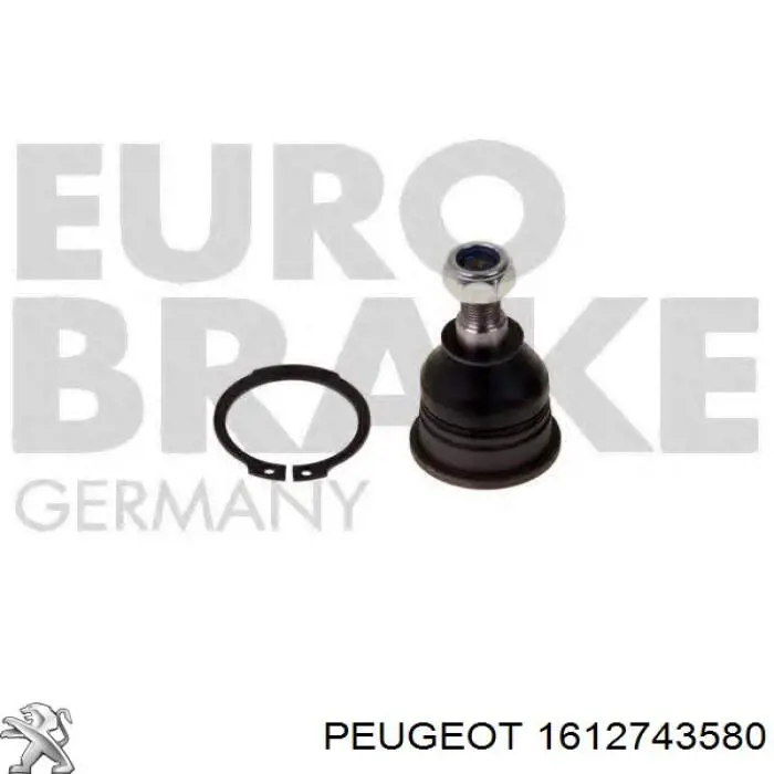 Amortyzator przedni 1612743580 Peugeot/Citroen