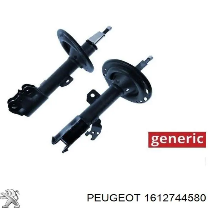 Do koszyka 1628564680 Peugeot/Citroen Amortyzator przedni