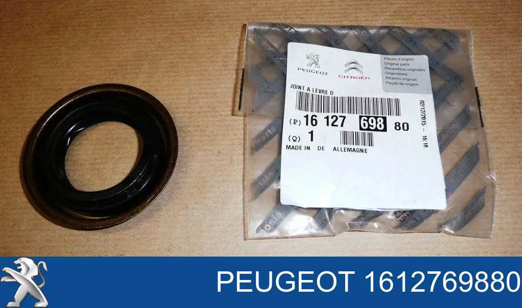 1612769880 Peugeot/Citroen Uszczelniacz półosi mostu przedniego