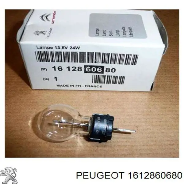 Żarówka halogenowa Peugeot/Citroen 1612860680 cena, od 54,63 USD