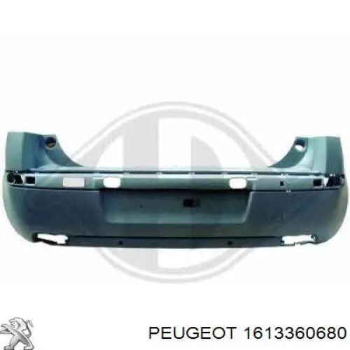 1613360680 Peugeot/Citroen Zderzak tylny