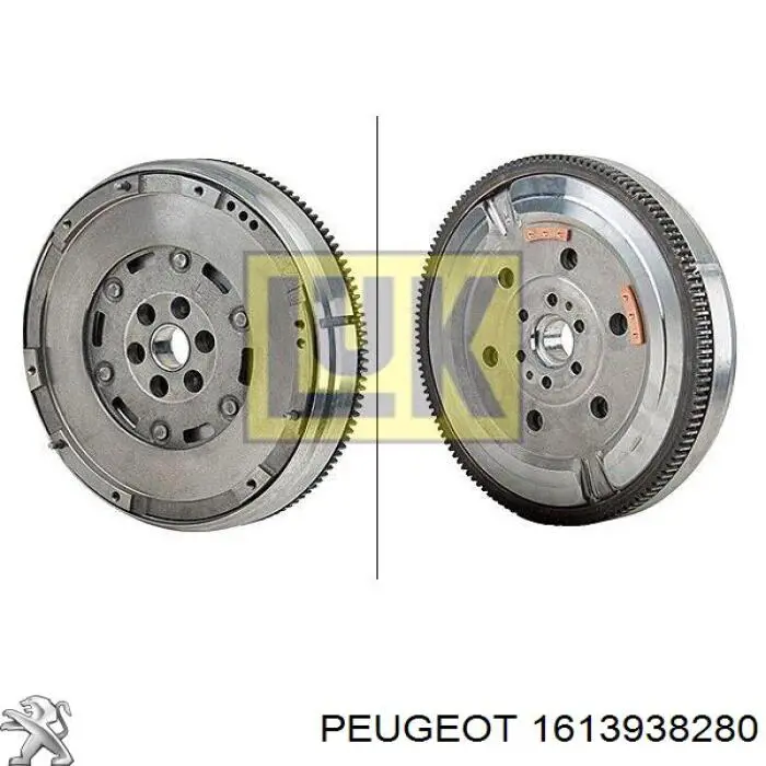 1613938280 Peugeot/Citroen Koło zamachowe silnika