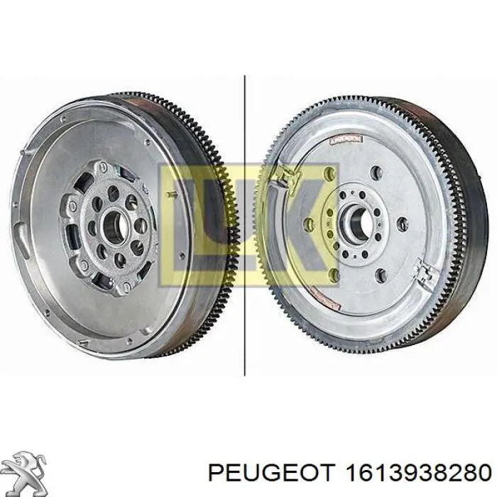Koło zamachowe silnika Peugeot/Citroen 1613938280 cena, od 294,54 USD