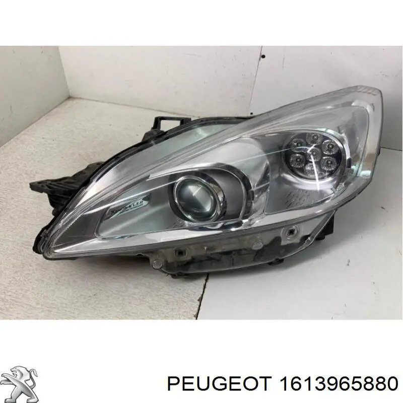 Reflektor lewy Peugeot/Citroen 1613965880 cena, od 1287,91 USD