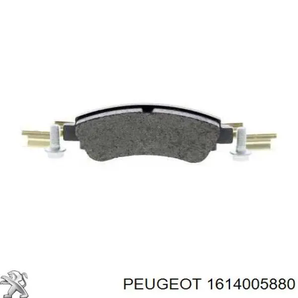 Klocki hamulcowe przednie tarczowe Peugeot/Citroen 1614005880 cena, od 25,70 USD