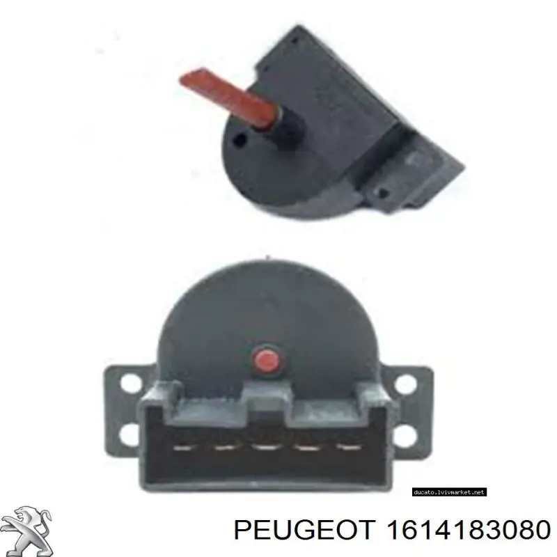 Rezystor wentylatora nagrzewnicy (ogrzewacza kabiny) Peugeot/Citroen 1614183080 cena, od 17,13 USD