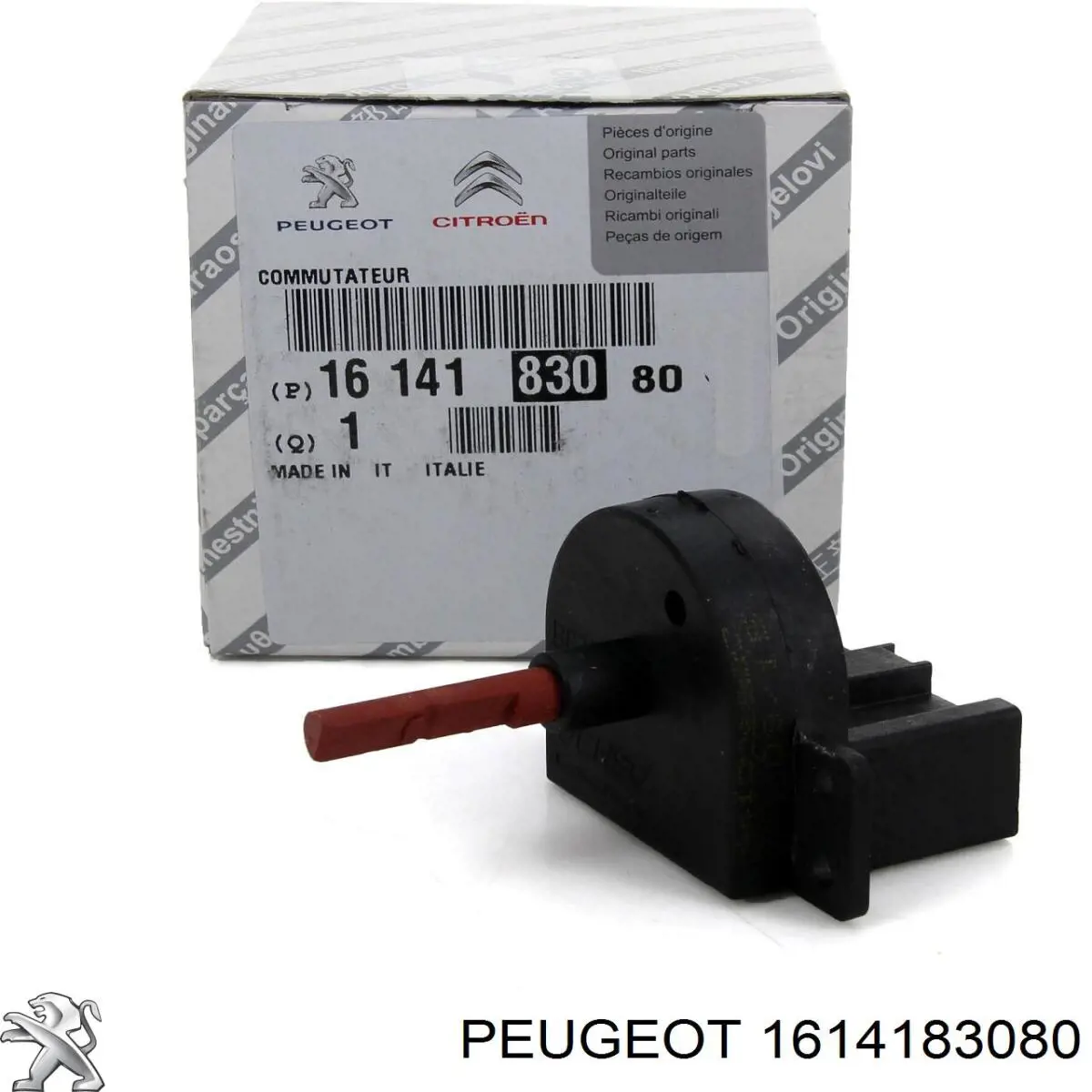 Do koszyka 1614183080 Peugeot/Citroen Rezystor wentylatora nagrzewnicy (ogrzewacza kabiny)
