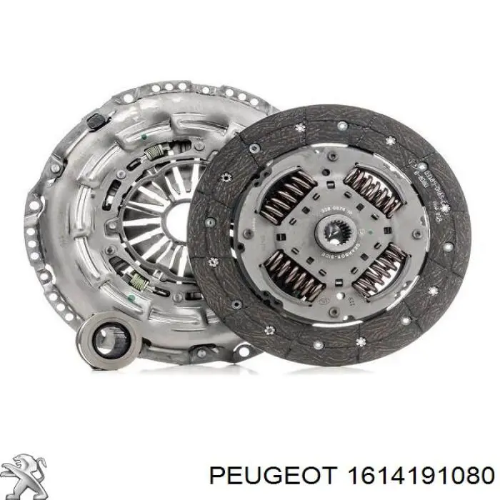 Do koszyka 1614191080 Peugeot/Citroen Zestaw sprzęgła (3 części)