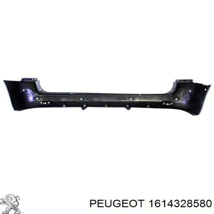 Zderzak tylny 1614328580 Peugeot/Citroen