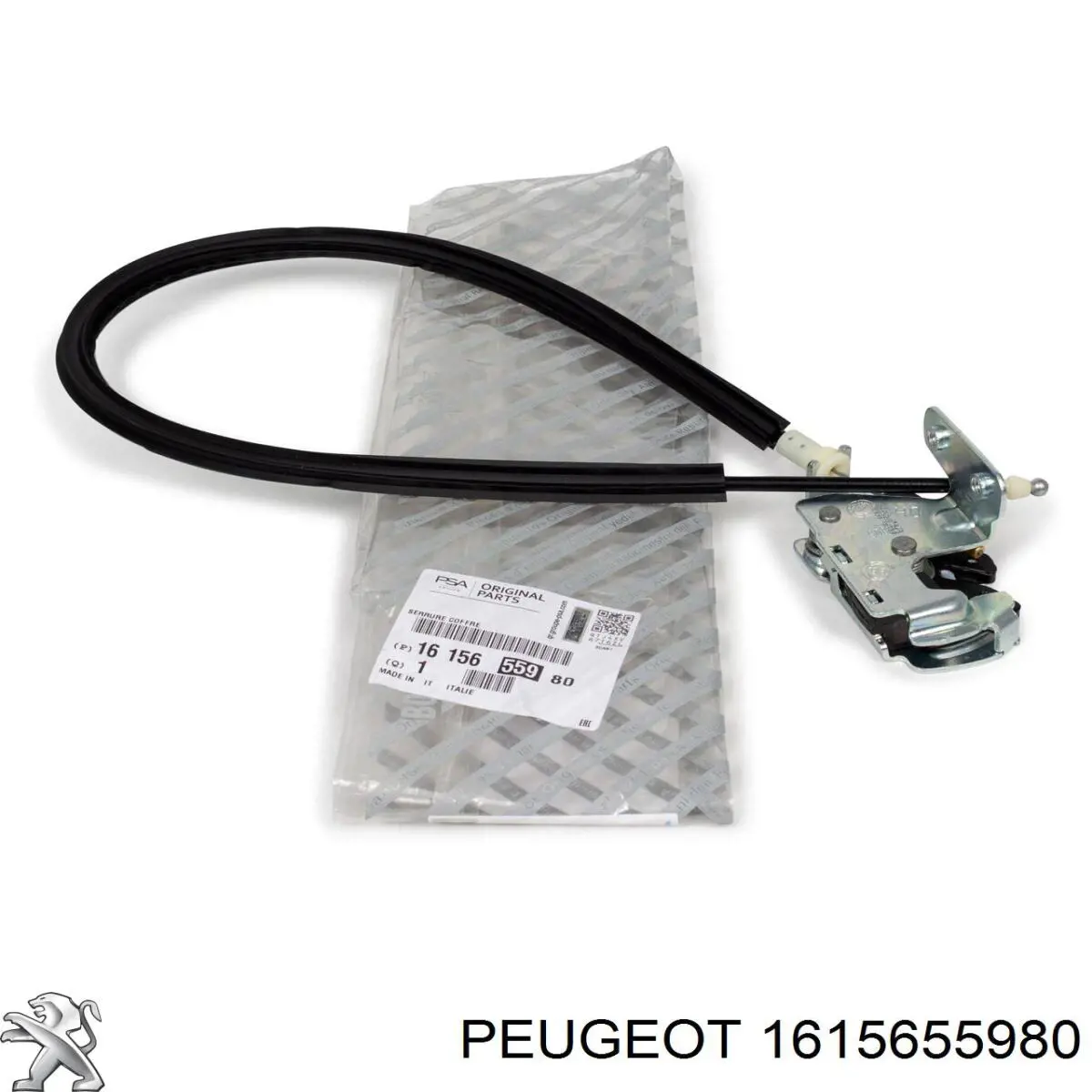 1615655980 Peugeot/Citroen Zamek drzwi tylnych lewych skrzydłowych dolny