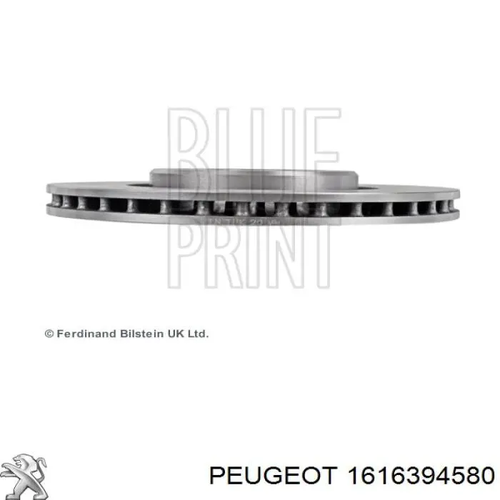 Tarcza hamulcowa tylna Peugeot/Citroen 1616394580 cena, od 62,84 USD