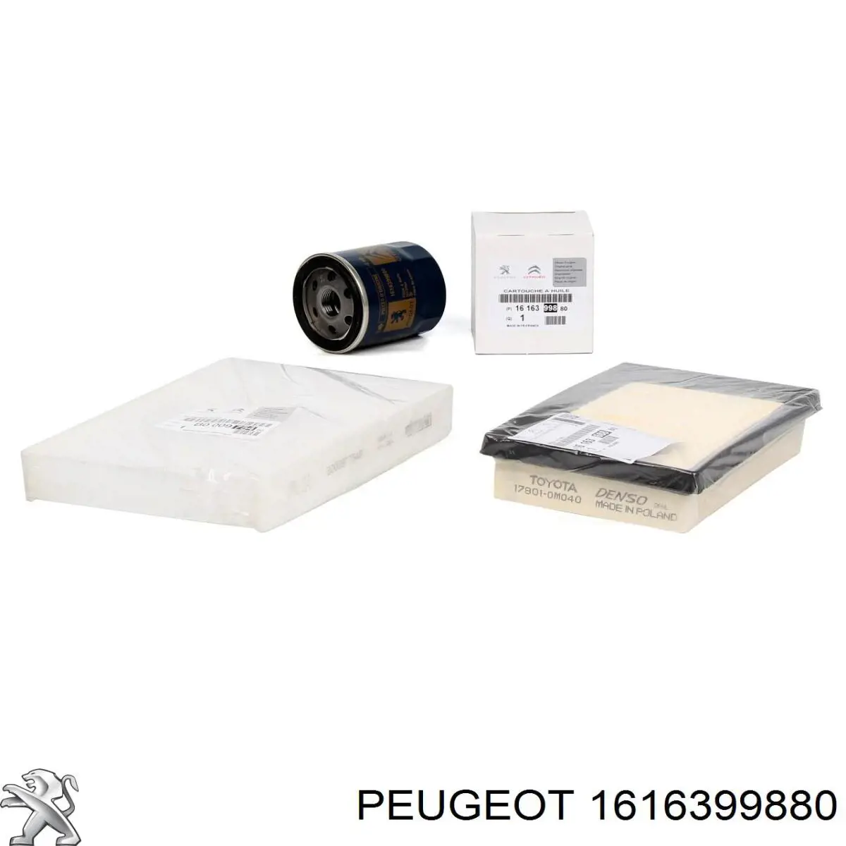 Do koszyka 1616399880 Peugeot/Citroen Filtr oleju