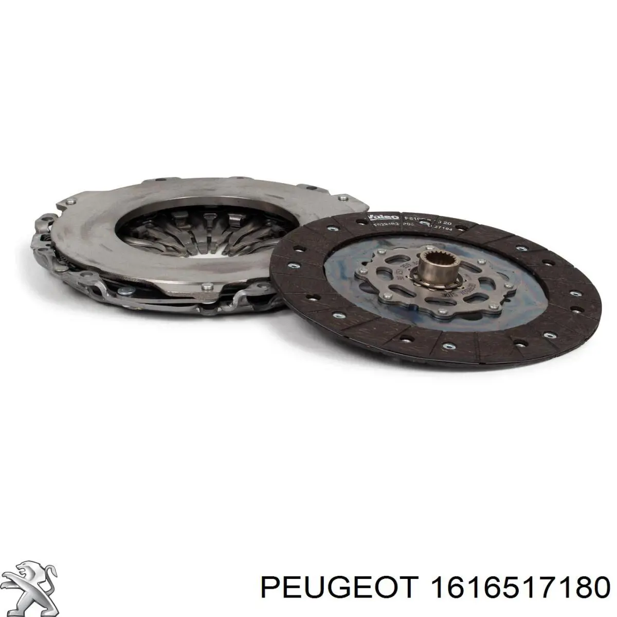 Zestaw sprzęgła (3 części) Peugeot/Citroen 1616517180