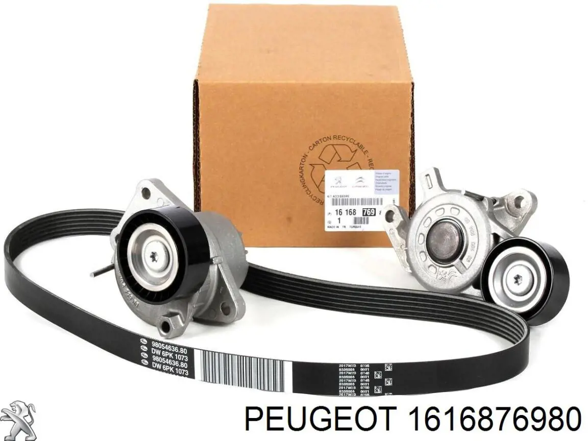 1616876980 Peugeot/Citroen pasek napędowy mechanizmów, zestaw