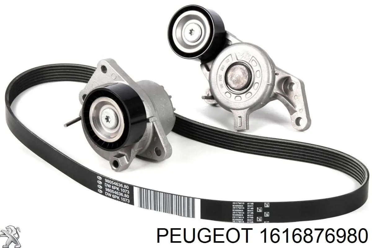 Pasek napędowy mechanizmów, zestaw Peugeot/Citroen 1616876980 cena, od 110,18 USD