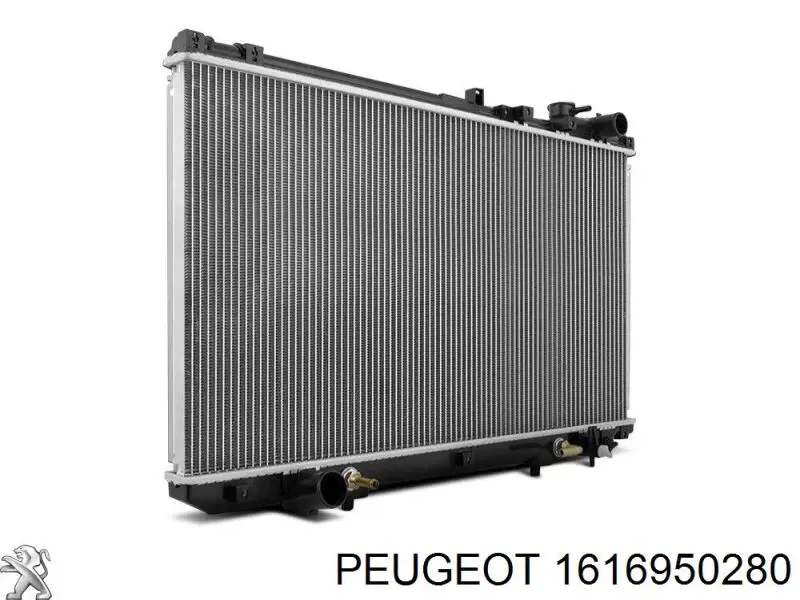 1616950280 Peugeot/Citroen Chłodnica silnika