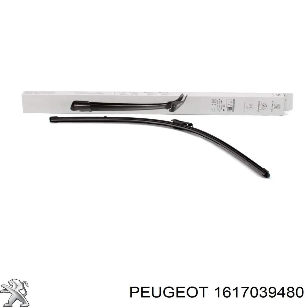 1617039480 Peugeot/Citroen Pióro wycieraczki szyby przedniej, zestaw (2 szt.)