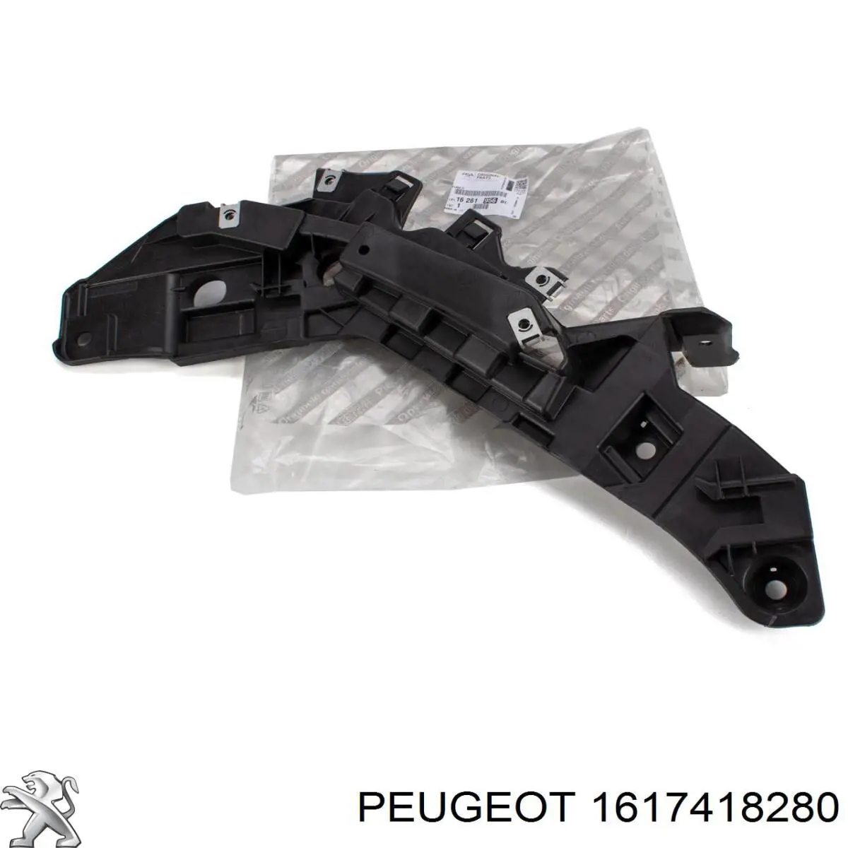 1617418280 Peugeot/Citroen Osłona chłodnicy prawa (panel mocowania reflektorów)