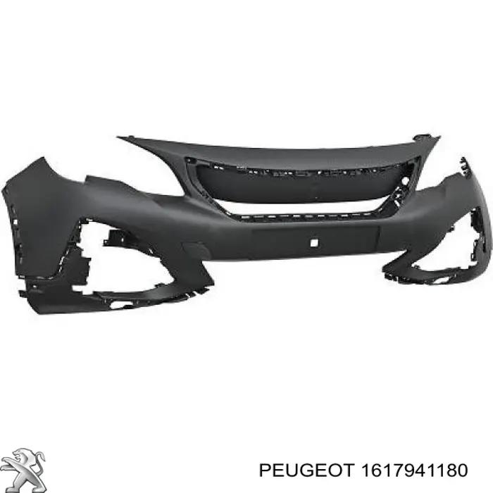 Zderzak przedni 1617941180 Peugeot/Citroen