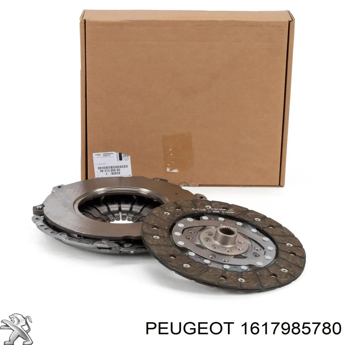 Zestaw sprzęgła (3 części) Peugeot/Citroen 1617985780 cena, od 161,74 USD