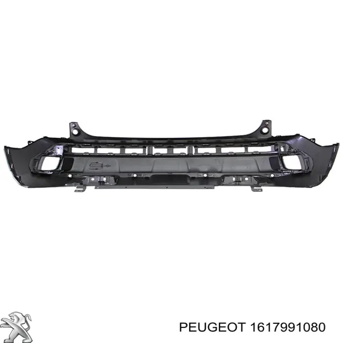 Do koszyka 1617991080 Peugeot/Citroen Zderzak tylny