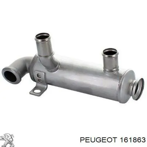 Chłodnica układu recyrkulacji spalin EGR Peugeot/Citroen 161863 cena, od 90,24 USD