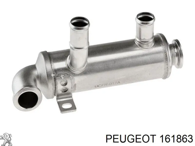 161863 Peugeot/Citroen Chłodnica układu recyrkulacji spalin EGR