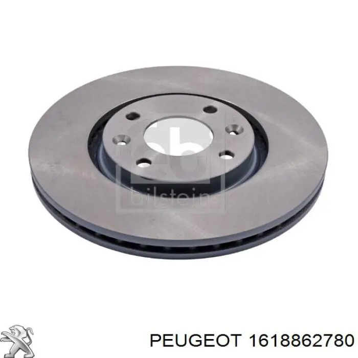 Do koszyka 1618862780 Peugeot/Citroen Tarcza hamulcowa przednia