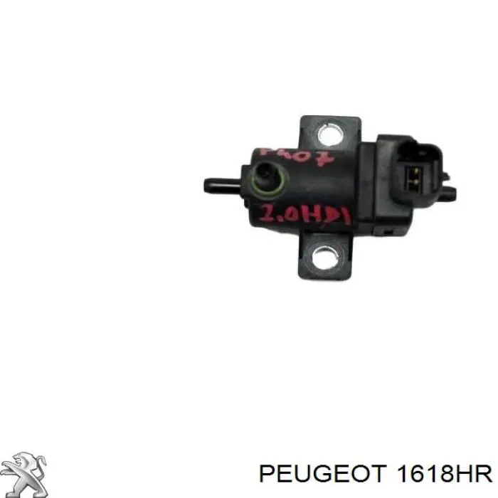 Zawór elektromagnetyczny regulacji klapy EGR Peugeot 407 SW (6E)