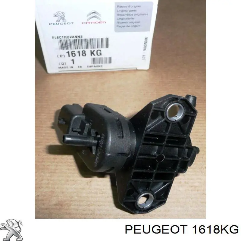 Zawór elektromagnetyczny regulacji klapy EGR Peugeot/Citroen 1618KG cena, od 39,73 USD