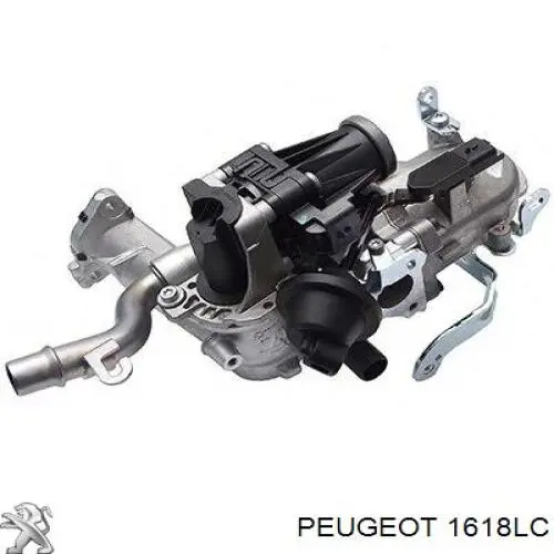 Do koszyka 1618LC Peugeot/Citroen Chłodnica układu recyrkulacji spalin EGR