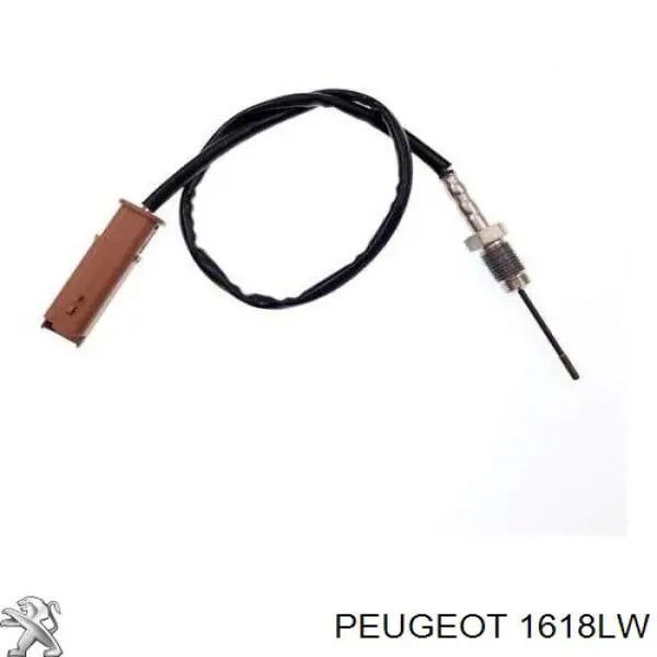 1618LW Peugeot/Citroen Czujnik temperatury spalin, filtra cząstek stałych