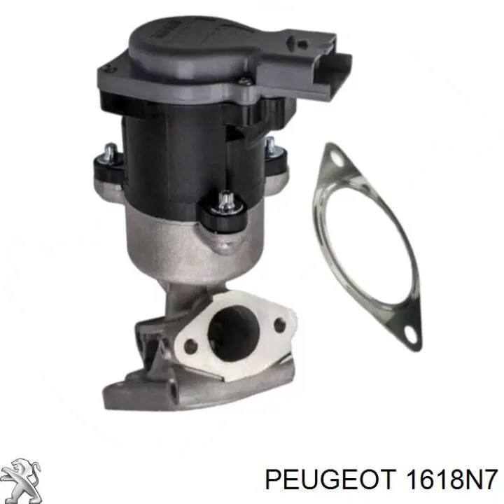 Do koszyka 1618N7 Peugeot/Citroen Zawór recyrkulacji spalin EGR