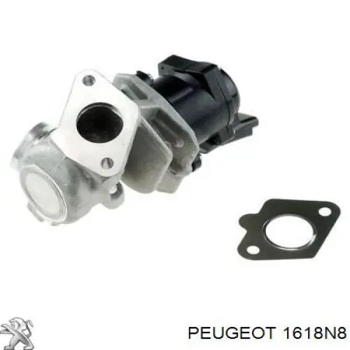 Do koszyka 1618N8 Peugeot/Citroen Zawór recyrkulacji spalin EGR