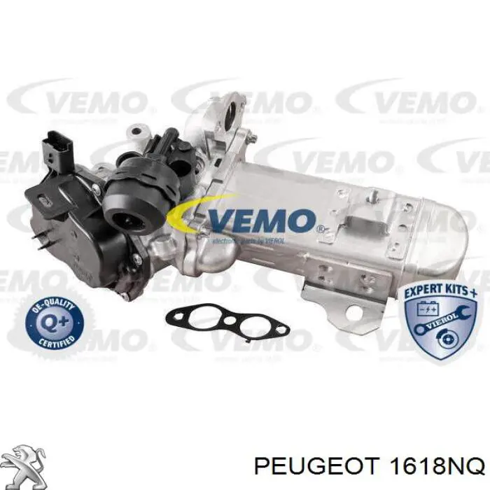 Chłodnica układu recyrkulacji spalin EGR Peugeot/Citroen 1618NQ cena, od 188,74 USD