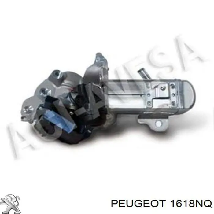 Do koszyka 1618NQ Peugeot/Citroen Chłodnica układu recyrkulacji spalin EGR