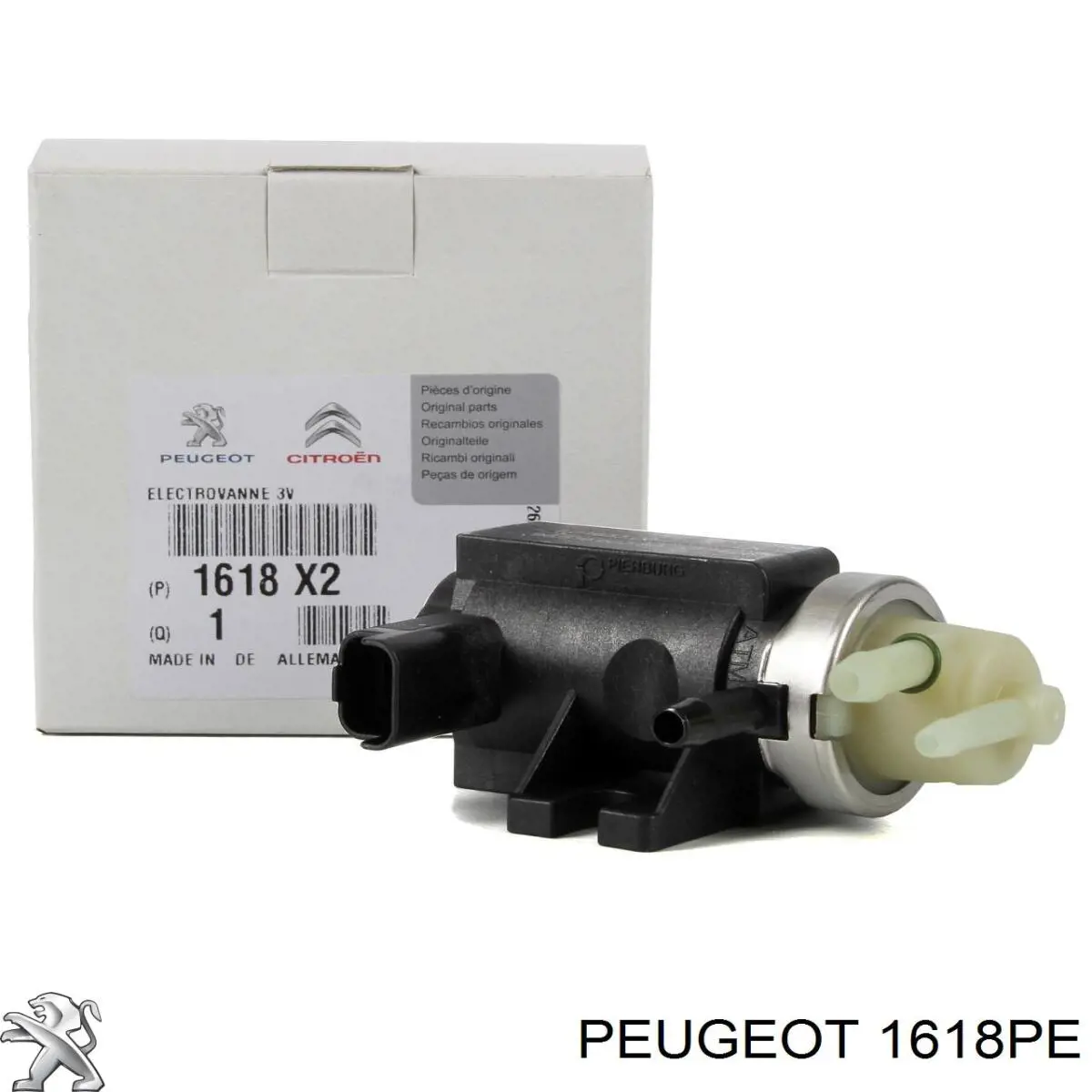 Przetwornik ciśnienia (solenoid) doładowania Peugeot/Citroen 1618PE cena, od 44,27 USD