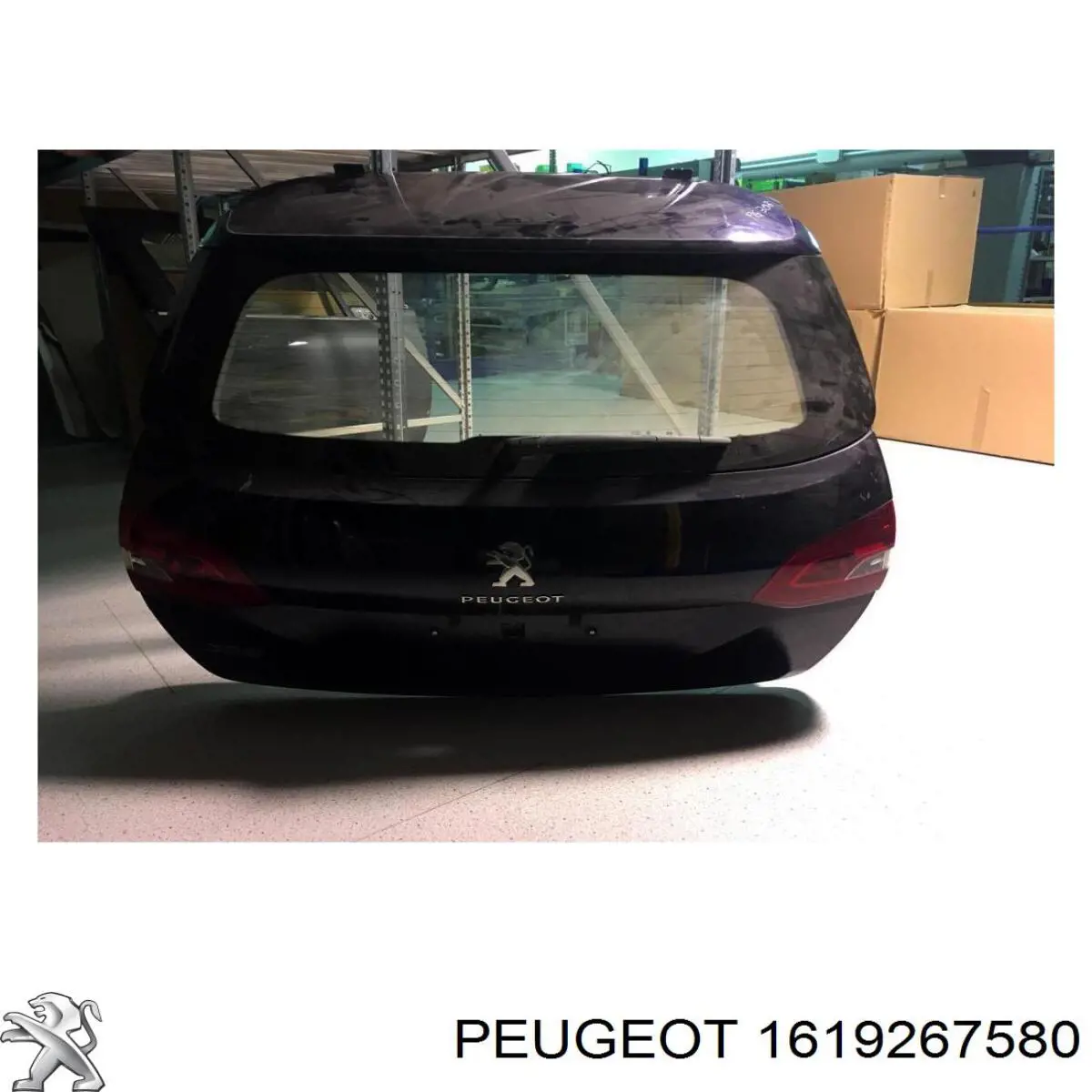 1619267580 Peugeot/Citroen Drzwi tylne (bagażnika 3/5)