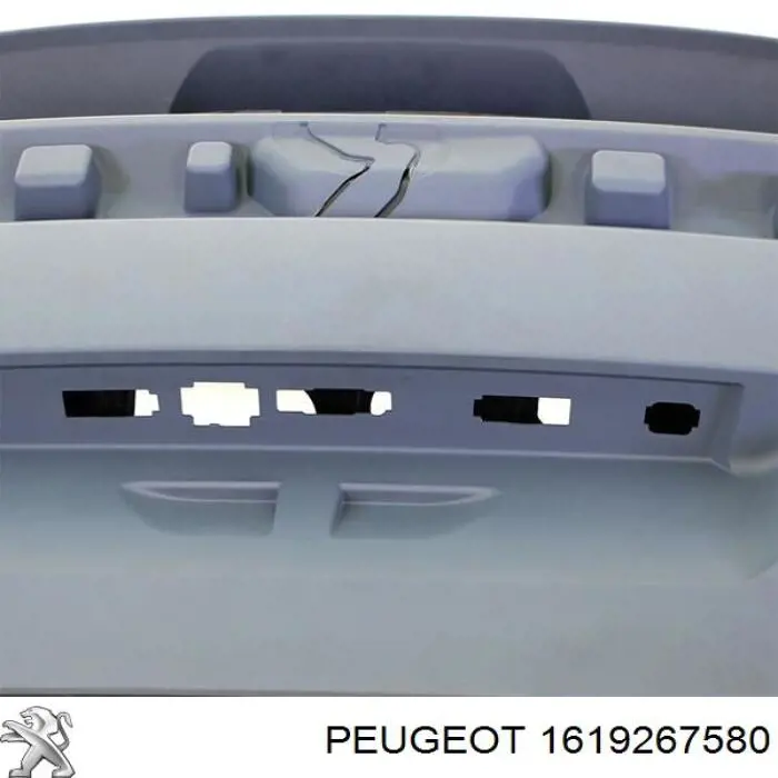 Drzwi tylne (bagażnika 3/5) 1619267580 Peugeot/Citroen