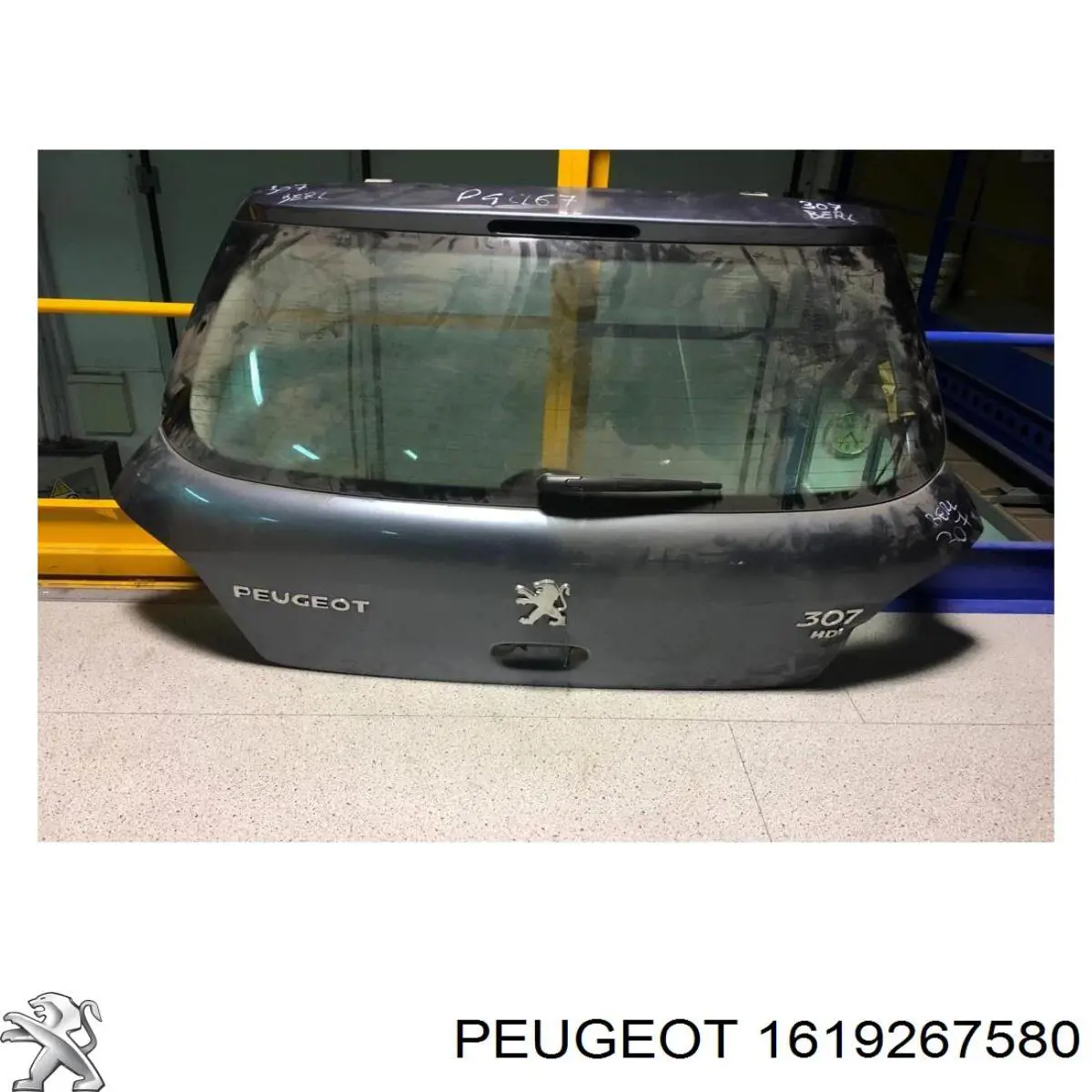 Drzwi tylne (bagażnika 3/5) Peugeot/Citroen 1619267580