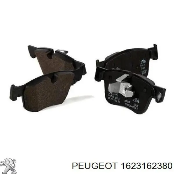 1623162380 Peugeot/Citroen Klocki hamulcowe przednie tarczowe