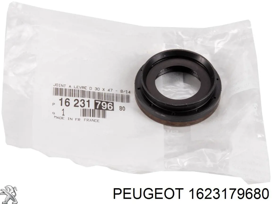 1623179680 Peugeot/Citroen Uszczelniacz półosi prawej mostu przedniego