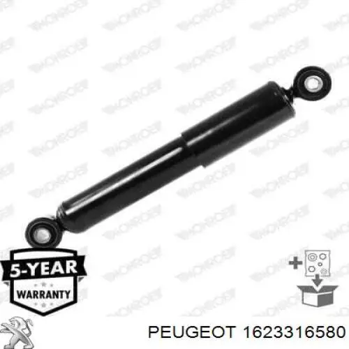 Do koszyka 1623316580 Peugeot/Citroen Amortyzator tylny