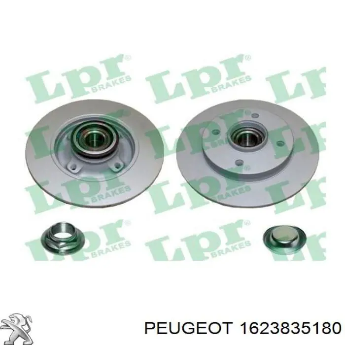 Do koszyka KF15963U SNR Tarcza hamulcowa tylna