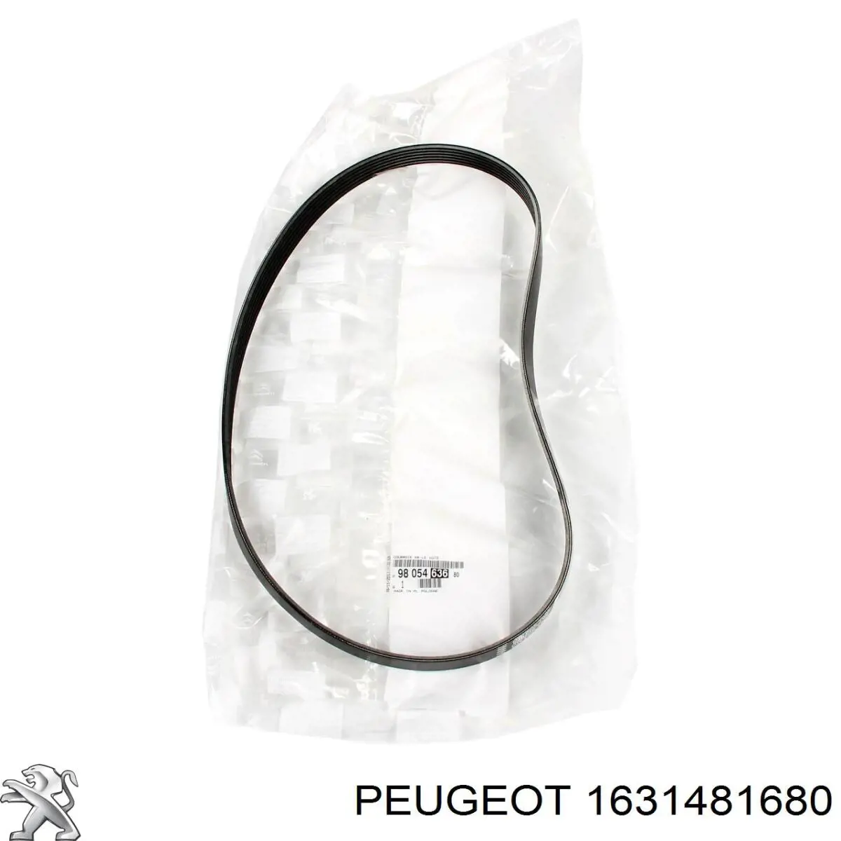 Pasek napędowy mechanizmów, zestaw 1631481680 Peugeot/Citroen