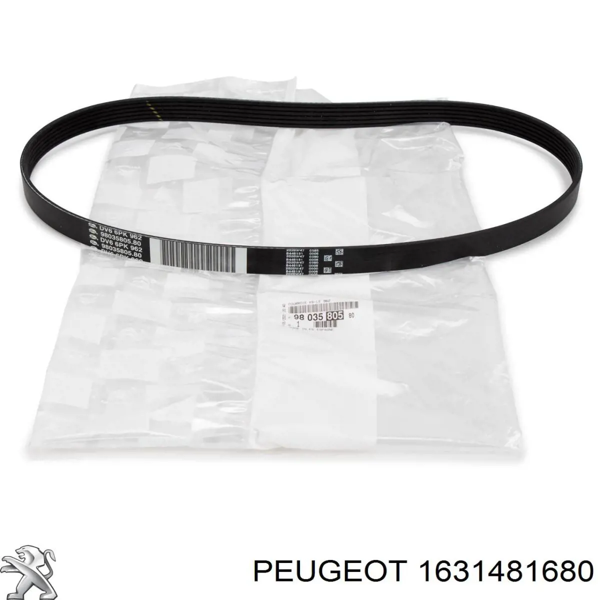 Pasek napędowy mechanizmów, zestaw Peugeot/Citroen 1631481680 cena, od 164,40 USD