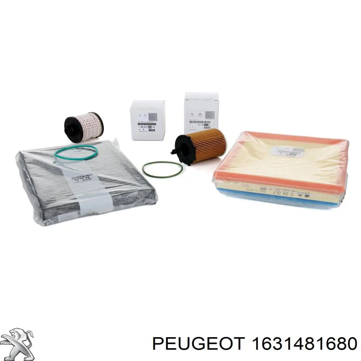 Do koszyka 1631481680 Peugeot/Citroen Pasek napędowy mechanizmów, zestaw