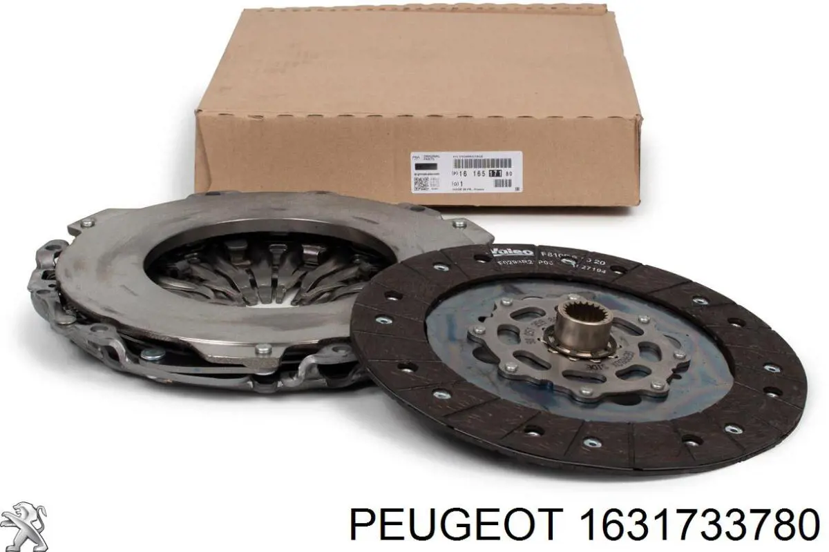 Zestaw sprzęgła (3 części) Peugeot/Citroen 1631733780 cena, od 798,57 USD