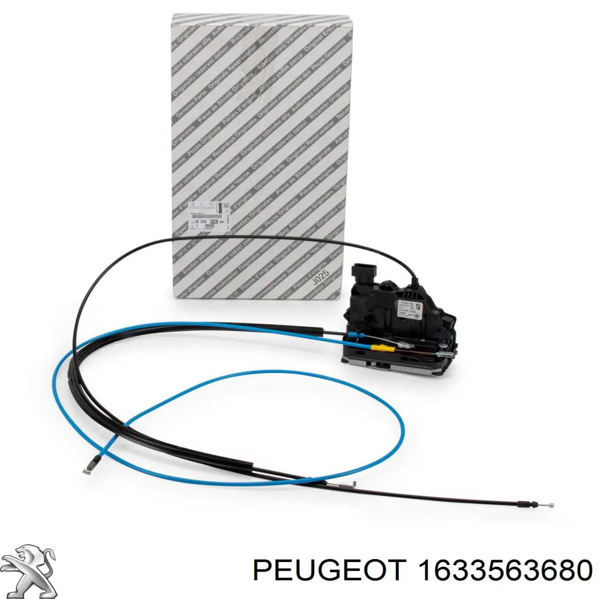 1633563680 Peugeot/Citroen Zamek drzwi bocznych przesuwnych